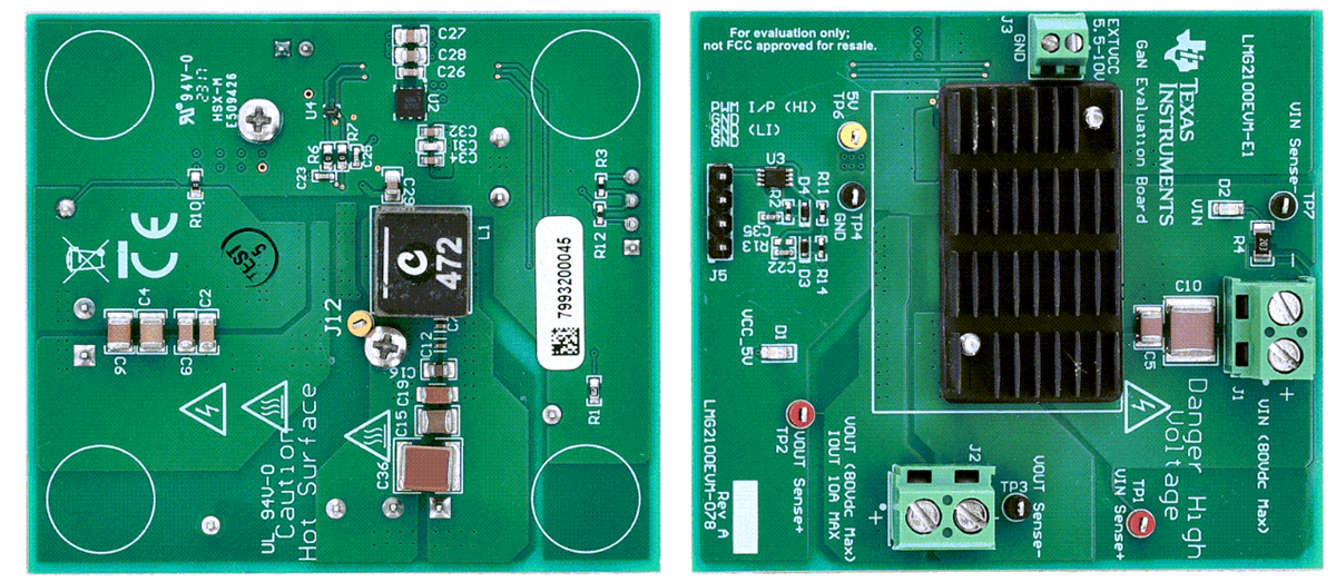 Location Circuit - Texas Instruments LMG2100EVM-078 Evaluation Module